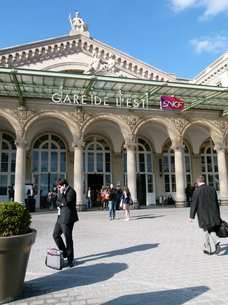 Paris train station transfers - Gare de l'Est pickup