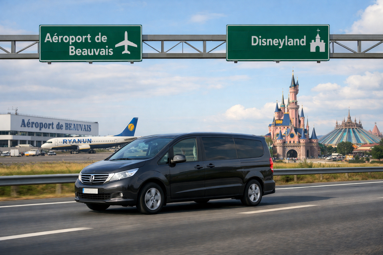 Beauvais to Disneyland Transfer - Dream Disney Transfer