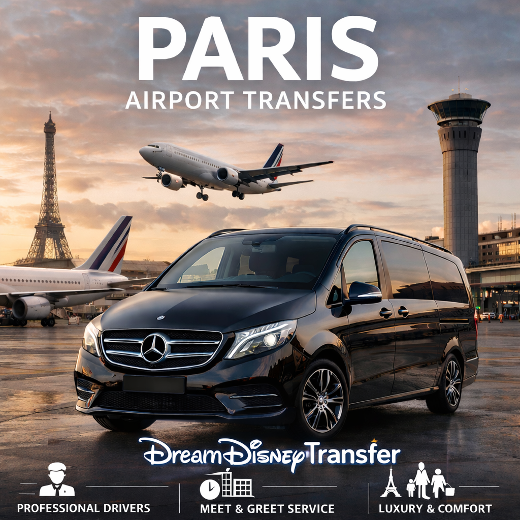 CDG airport transfer to Paris with private chauffeur – Paris airport transfers fixed price