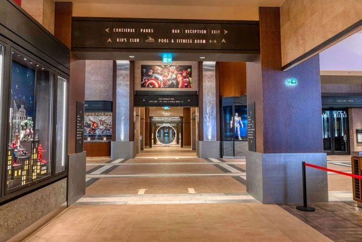 Disney Hotel New York The Art of Marvel private transfer