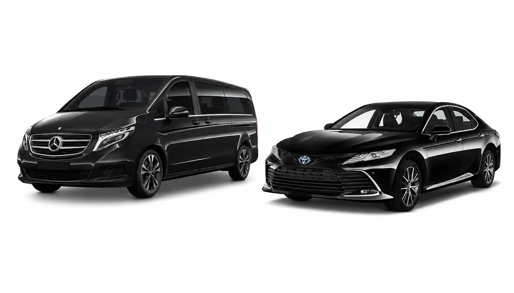 1 Van + 1 Sedan