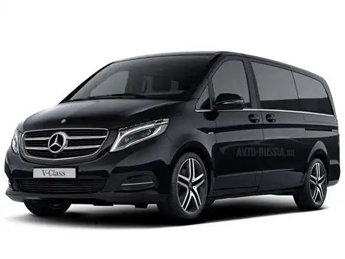 Air-conditioned Mercedes V-Class private transfer to Disneyland Paris in the heat