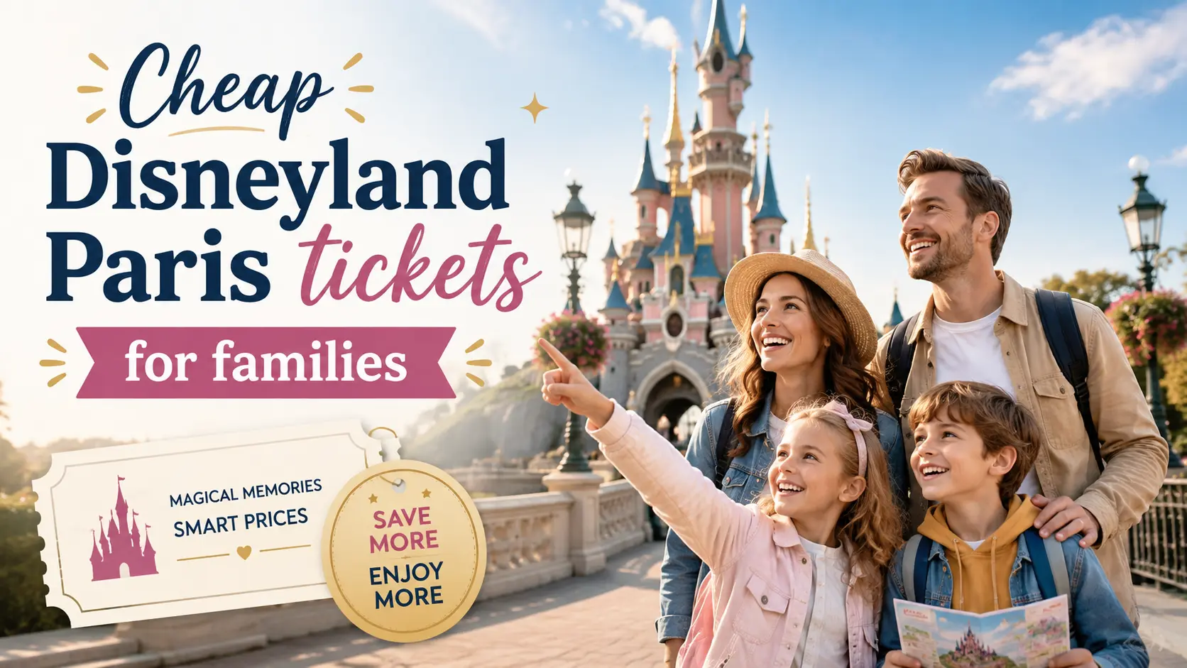 Cheap Disneyland Paris tickets for families