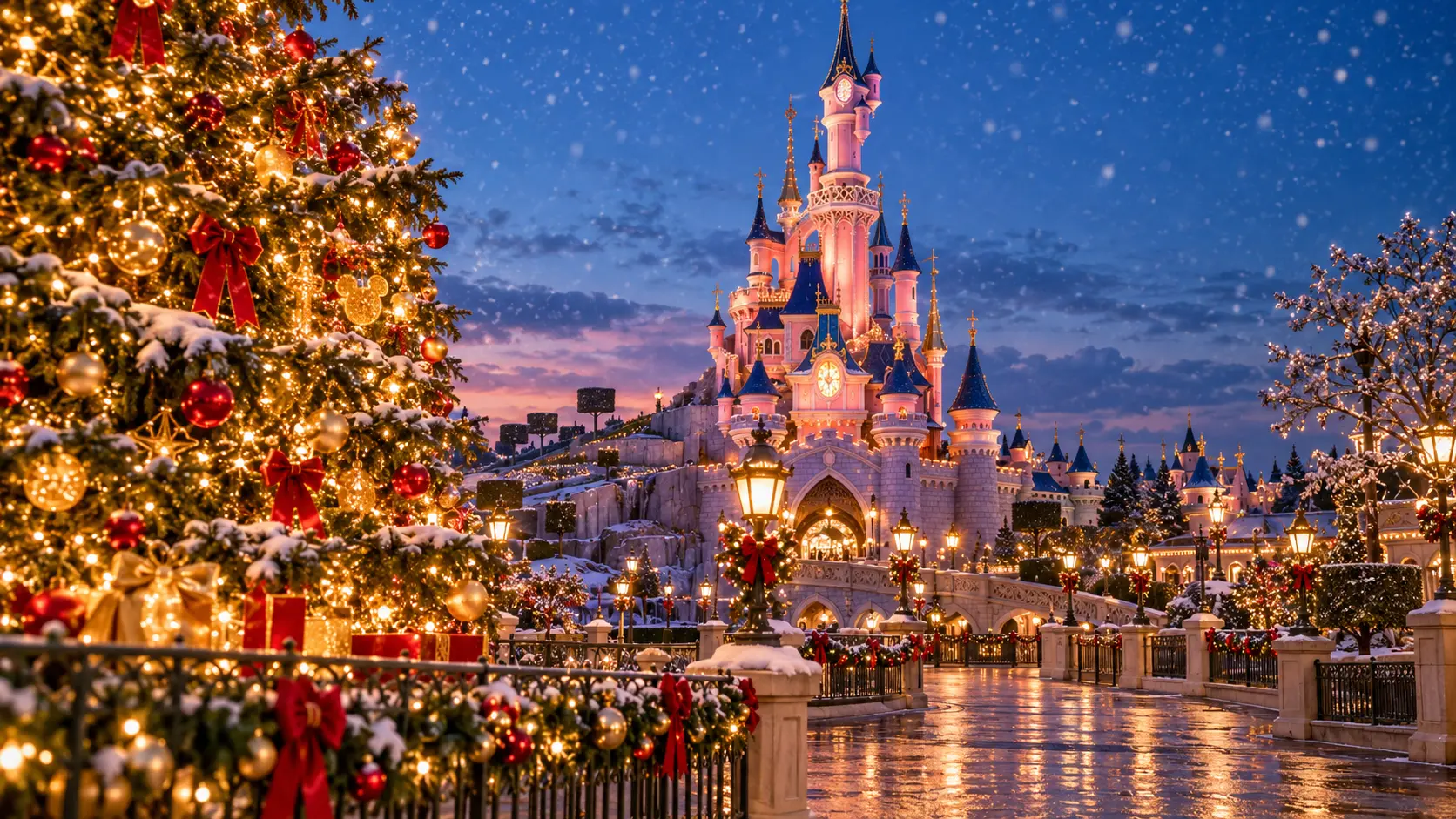 Disneyland Paris Christmas 2026 — Disney Enchanted Christmas
